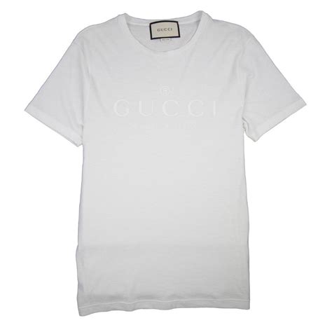 gucci white dress shirt|gucci plain white t shirt.